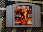 N64 Carmageddon 64 , Nintendo 64 Game, Spelcomputers en Games, Games | Nintendo 64, Avontuur en Actie, Gebruikt, 2 spelers, Ophalen of Verzenden