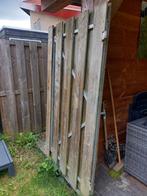Poortdeur met stalen frame, Tuin en Terras, Ophalen, 100 tot 150 cm, Draaipoort, 150 tot 200 cm