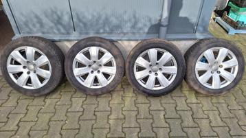 4x Originele Audi Velgen met goede winderbanden! 205/55r 16