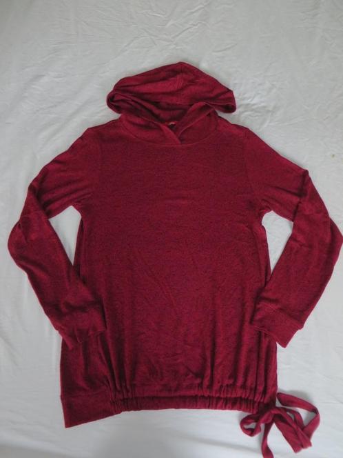 Gemêleerde cherise roze/rode dunne hoodie, maat 38, s.Oliver, Kleding | Dames, Truien en Vesten, Zo goed als nieuw, Maat 38/40 (M)