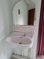 Wandwastafel  (nostalgisch), Doe-het-zelf en Verbouw, Sanitair, Ophalen, Gebruikt, Chroom, Wastafel