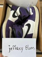 Jordan 1 court purple, Ophalen of Verzenden, Zo goed als nieuw, Overige kleuren, Sneakers of Gympen