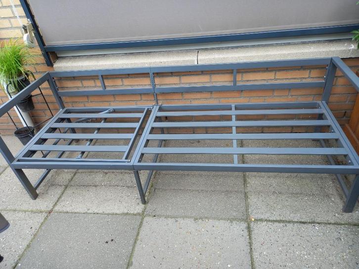 Bankjes voor buiten, Tuin en Terras, Tuinbanken, Gebruikt, Aluminium, Ophalen