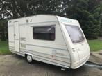 Caravelair Bamba de Luxe 400 EK Groot bed / zit Aanbieding, Lengtebed, Rondzit, Bedrijf, Tot en met 3