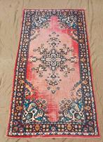 Vintage Tapijt Vloerkleed 160x80, Huis en Inrichting, Stoffering | Tapijten en Kleden, Gebruikt, Vintage, Rood, 150 tot 200 cm