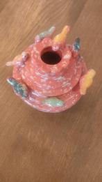 Schattig vaasje met vogeltjes, Huis en Inrichting, Woonaccessoires | Vazen, Steen, Overige kleuren, Ophalen of Verzenden, Zo goed als nieuw