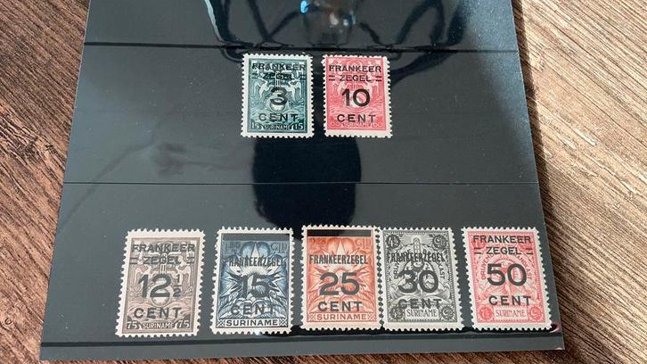 #108 Serie Brandkastzegels Suriname, Postzegels en Munten, Postzegels | Suriname, Ophalen of Verzenden