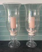 2 Riviera Maison vazen, Ophalen, Overige kleuren, Minder dan 50 cm, Glas