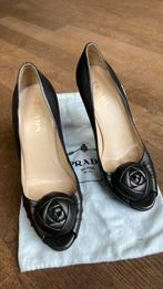 Prada prachtige hoge hakken donker zilver, Ophalen of Verzenden, Prada, Zo goed als nieuw, Pumps