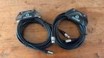 2x 10m XLR Microfoonkabel - Nieuwstaat, Muziek en Instrumenten, Kabels en Stekkers, Ophalen of Verzenden, Nieuw, Microfoon