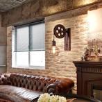 Retro Wielvormige Wandlamp, Huis en Inrichting, Lampen | Wandlampen, Niet ingevuld, Niet ingevuld, Nieuw, Metaal