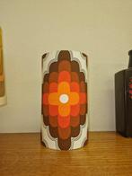 Vintage retro space age oranje bruin witte wandlamp, Ophalen of Verzenden, Zo goed als nieuw