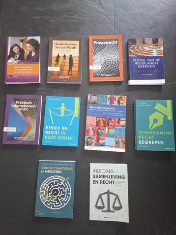Boeken HBO Rechten + SJD (Sociaal Juridisch Dienstverlening) beschikbaar voor biedingen