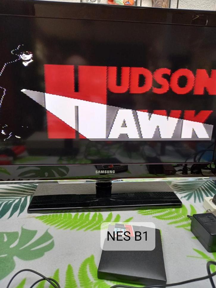 Spel Hudson Hawk voor de Nintendo NES (NES B1-6)., Spelcomputers en Games, Games | Nintendo NES, Gebruikt, Avontuur en Actie, 2 spelers