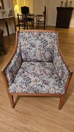 Vintage fauteuil met bloemenprint, Ophalen