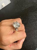 Zilveren Otazu Ring, Sieraden, Tassen en Uiterlijk, Ringen, Ophalen of Verzenden, Zo goed als nieuw, 17 tot 18, Met edelsteen