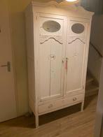 Antieke brocante (kinder-kleding) kast, Huis en Inrichting, Kasten | Kledingkasten, 100 tot 150 cm, Ophalen of Verzenden, Zo goed als nieuw