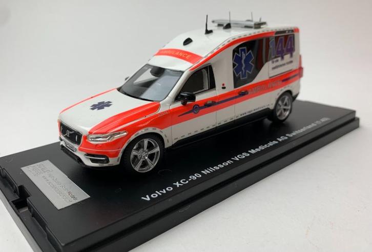 Scale Master 1:43 Volvo XC90 Nilsson VGS Medicals Switserlan, Hobby en Vrije tijd, Modelauto's | 1:43, Nieuw, Auto, Overige merken