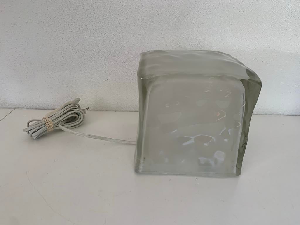 IKEA Icecube Tafellamp, Ophalen, Gebruikt, Glas, Minder dan 100 cm