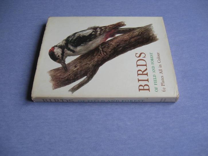 BIRDS of field and forest - with 62 plates all in colour, Boeken, Dieren en Huisdieren, Gelezen, Vogels, Ophalen of Verzenden