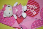 Originele Hello Kitty hoeslakentje + nachtlampje-, Kinderen en Baby's, Kinderkamer | Beddengoed, Meisje, Dekbedovertrek, Ophalen of Verzenden