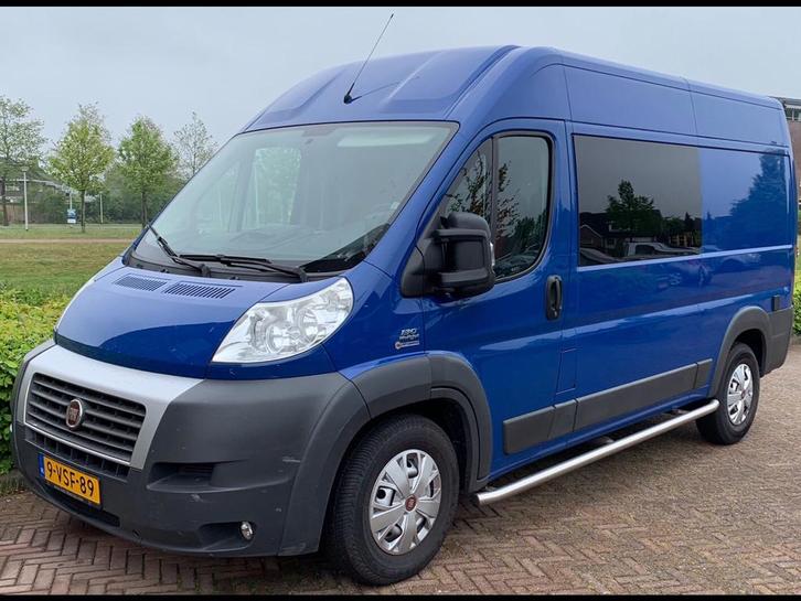 Fiat Ducato Ned. Buscamper L2H2, 2.3 Mult.130 pk, Emissie 5, Caravans en Kamperen, Campers, Particulier, tot en met 2, Buscamper of Camperbus