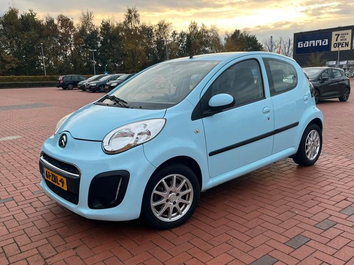 Citroën C1 1.0i 68PK 5D 2012 Blauw, Auto's, Citroën, Particulier, Airbags, Airconditioning, Bluetooth, Centrale vergrendeling
