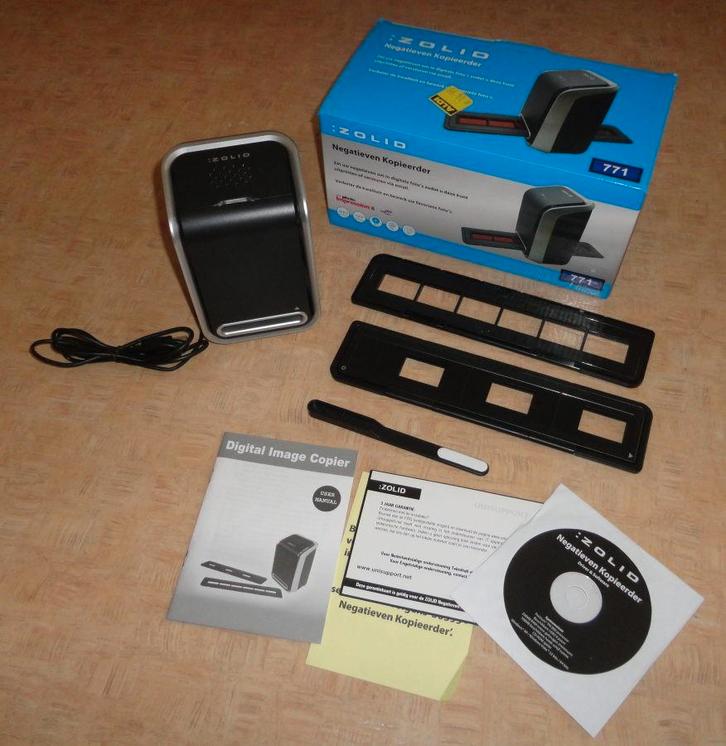 Zolid Negatieven Kopieerder - Dia/Negatief Scanner, Computers en Software, Scanners, Nieuw, Ophalen of Verzenden