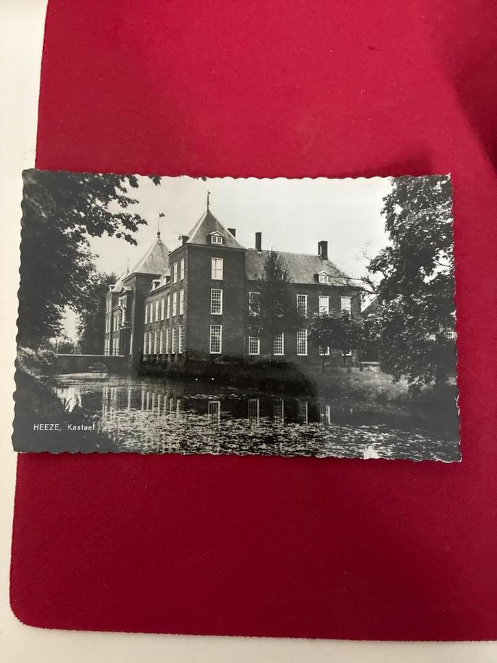 Oude Ansichtkaart Kasteel Heeze - 1964, Verzamelen, Ansichtkaarten | Nederland, Gelopen, Noord-Brabant, 1960 tot 1980, Ophalen of Verzenden