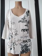 Marc Cain Shirt - Maat 40 - Nieuwstaat, Maat 38/40 (M), Marc Cain, Beige, Ophalen of Verzenden