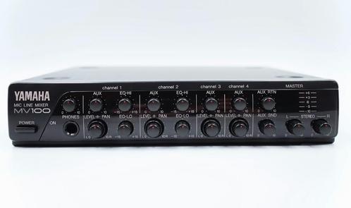 Yamaha MV100 Mic Line Mixer, Muziek en Instrumenten, Mengpanelen, Gebruikt, Minder dan 5 kanalen, Microfooningang, Ophalen of Verzenden