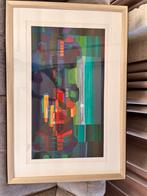 Ton Schulten zeefdruk ‘ Op het water’, Ophalen of Verzenden