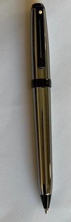 Nieuwe vintage Sheaffer vulpen gun metal met zwarte bies, Ophalen of Verzenden, Nieuw, Vulpen, Sheaffer