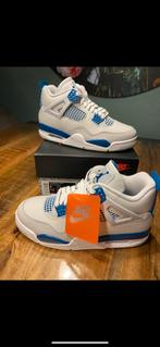 Nike air Jordan 4 retro military blue maat:38,5, Kleding | Heren, Schoenen, Ophalen of Verzenden, Nieuw, Wit