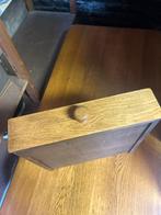 Eikenhouten Tafel met 2 Laatjes, Antiek en Kunst, Ophalen