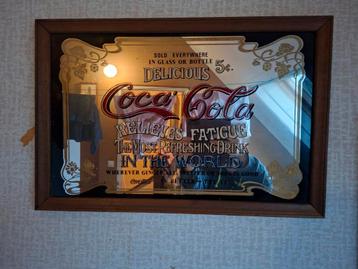 Vintage Coca-Cola Spiegel beschikbaar voor biedingen