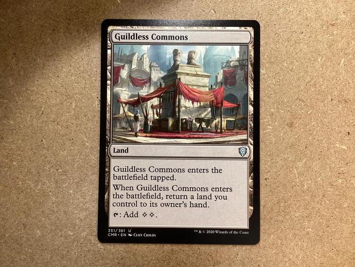 1x Guildless Commons [351/361] (Near Mint), Hobby en Vrije tijd, Verzamelkaartspellen | Magic the Gathering, Zo goed als nieuw