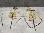 3 Wayang Kulit poppen - Schaduwpoppen - 11061, Ophalen of Verzenden
