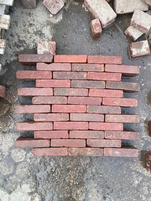 gebruikt oud gebakken waaltjes rood genuanceerd, Tuin en Terras, Tegels en Klinkers, Gebruikt, Klinkers, Keramiek, 10 m² of meer