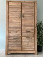 Kast van acaciahout, Ophalen, Gebruikt, 100 tot 150 cm, 200 cm of meer