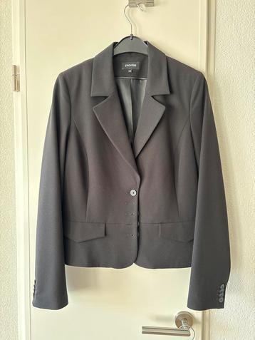 Zwart Colbert Jasje - Uitstekende Staat! beschikbaar voor biedingen