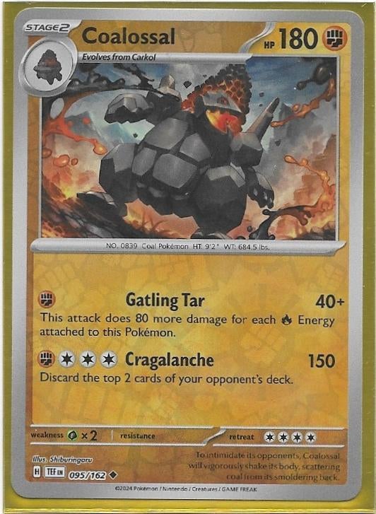 Temporal Forces,  Coalossal [reverse] 95/162, Verzenden, Nieuw, Losse kaart