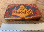 Antiek Vintage SigarettenBlik Blik Sigaretten Turmac Orange, Ophalen of Verzenden, Gebruikt, Overige, Overige merken