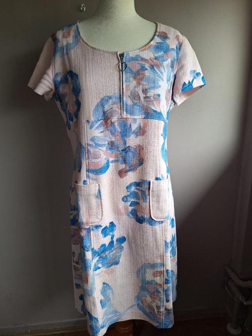 Nieuwe roze stretch jurk print van Caroline Bliss, maat 2XL, Kleding | Dames, Jurken, Nieuw, Maat 46/48 (XL) of groter, Roze, Ophalen of Verzenden