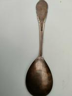 Twee oude verschilde lepeltjes, Verzamelen, Ophalen of Verzenden, Gebruikt, Metaal, Bestek