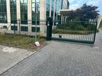 Elektrische schuifpoort doorgang 7.00 mtr, Ophalen, Gebruikt, Schuifpoort, Aluminium