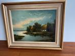 Scliderij van W Schuller, Antiek en Kunst, Kunst | Schilderijen | Klassiek, Ophalen of Verzenden
