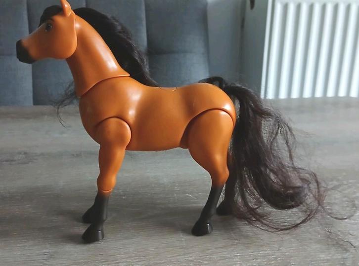 Spirit paard met geluid van de film spirit mattel 2020, Kinderen en Baby's, Speelgoed | Actiefiguren, Zo goed als nieuw, Ophalen of Verzenden