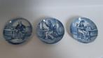 3 BORDJES BY BOCH DELFTS PUNTGAAF 5 EURO SAMEN, Ophalen of Verzenden