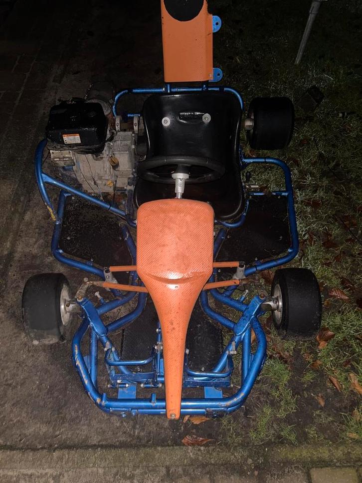Volwassen Kart te koop, Fietsen en Brommers, Brommeronderdelen | Scooters, Gebruikt, Peugeot, Blok, Ophalen